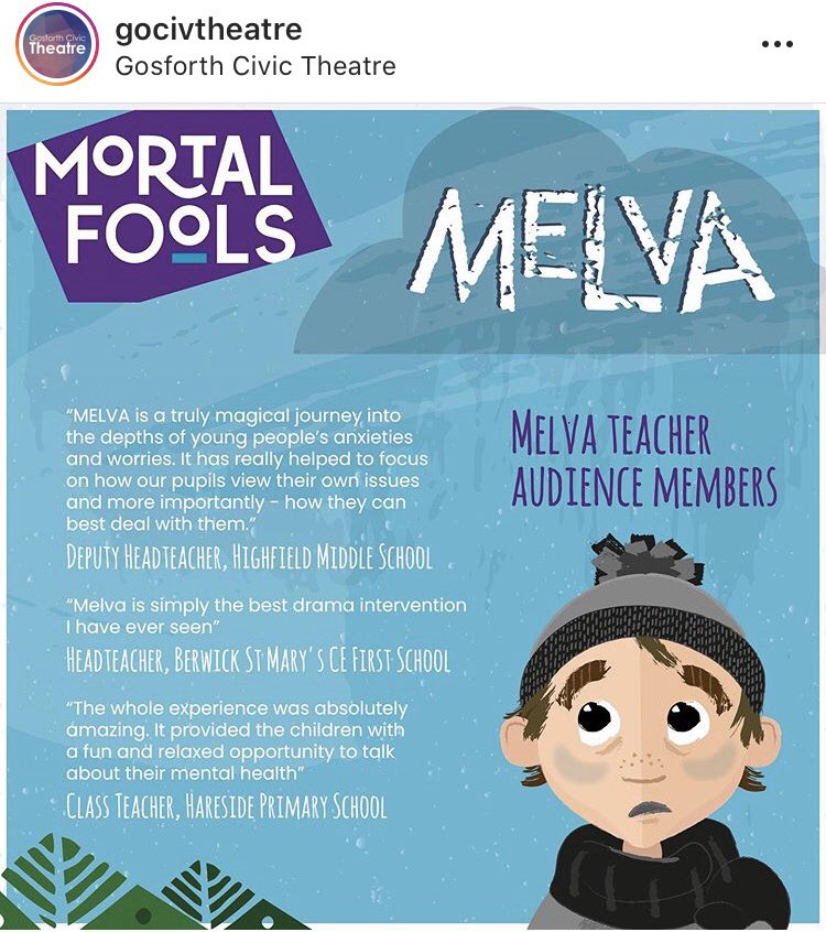GrangeYear4's tweet photo. Looking forward to seeing this @GoCivTheatre on Thursday with Yesr 4 #melva @mortalfoolsUK #worrits #mentalhealth @mentalhealth #MentalHealthMatters #MentalHealthAwareness https://t.co/URJLipjd4C