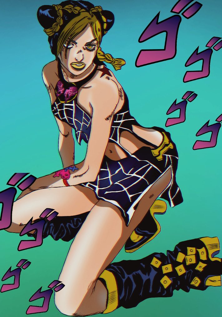 Jolyne Cujoh (best girl in shounen) line art and color by me. pic.twitter.c...