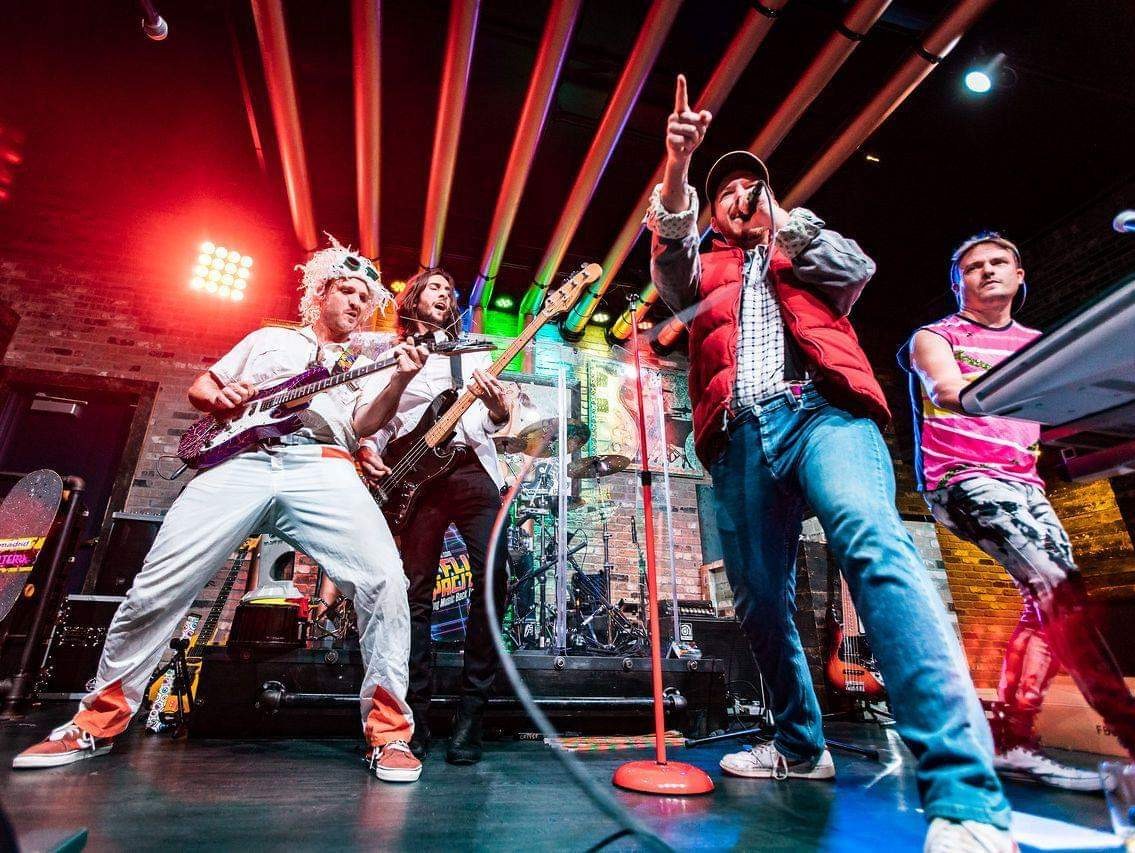TONIGHT! Come celebrate MARTY GRAS with The FLUX CAPACITORS! We'll start the night with a little ditty about a country boy from deep down in Louisiana close to New Orleans named Johnny! And then we're taking it full-on '80s night - laced with an ample smattering of '90s!