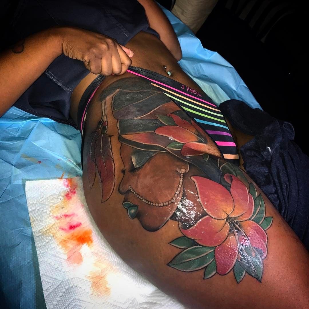 Spinoff: How do y'all feel about tattoo's on dark skin? | Lipstick Alley
