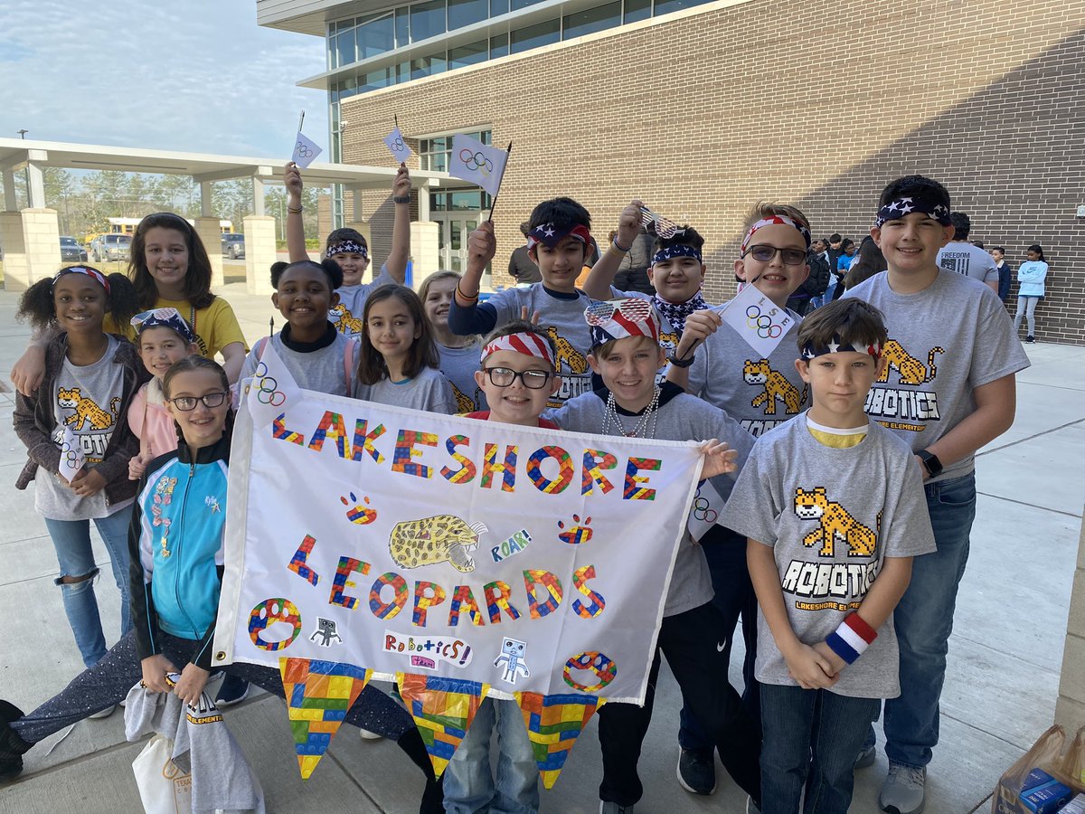 shelly_veron's tweet image. The leopards are here to compete! @HumbleISD_LSE @ktdavila3 #HEROrobotics #ThanksWastemanagement #leopardspotting