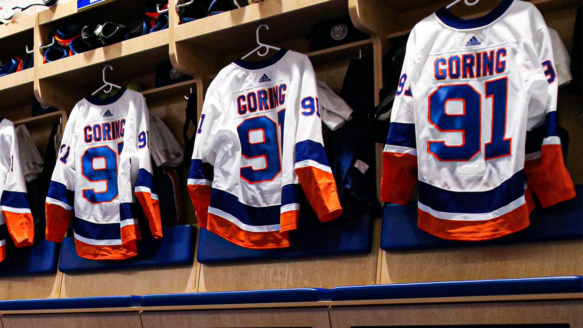 NYIslanders's tweet photo. For #Goring91. https://t.co/LjuKUW8jI0