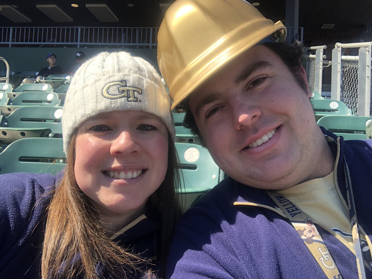 Nicolesp86's tweet photo. Let’s Go @GTBaseball, beat the Dawgs!!! THWg!!! 🐝⚾️#togetherweswarm https://t.co/2uiV7WCaHt