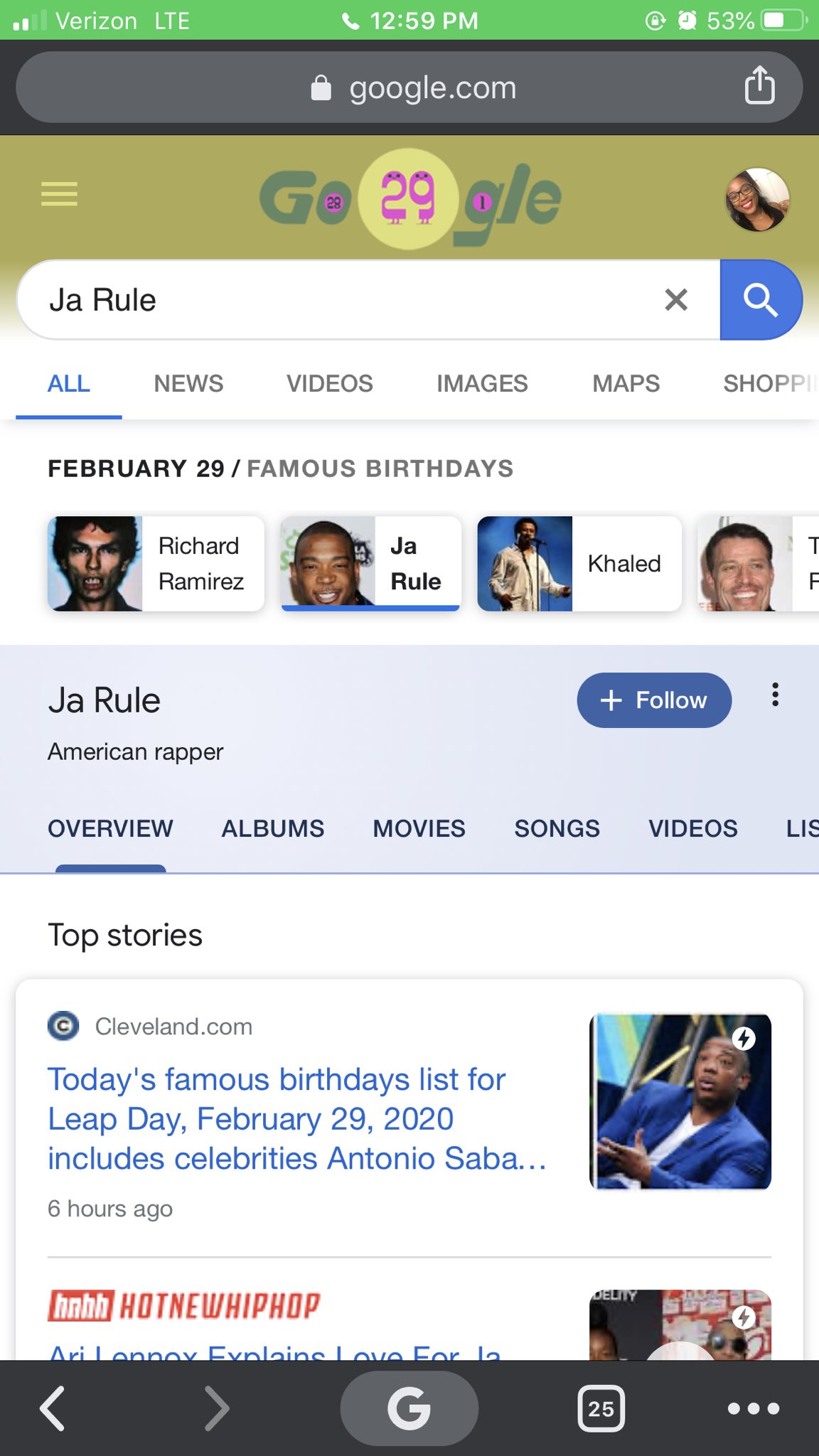 Who knew?! Ja Rule was born on Leap Day. Happy Birthday   