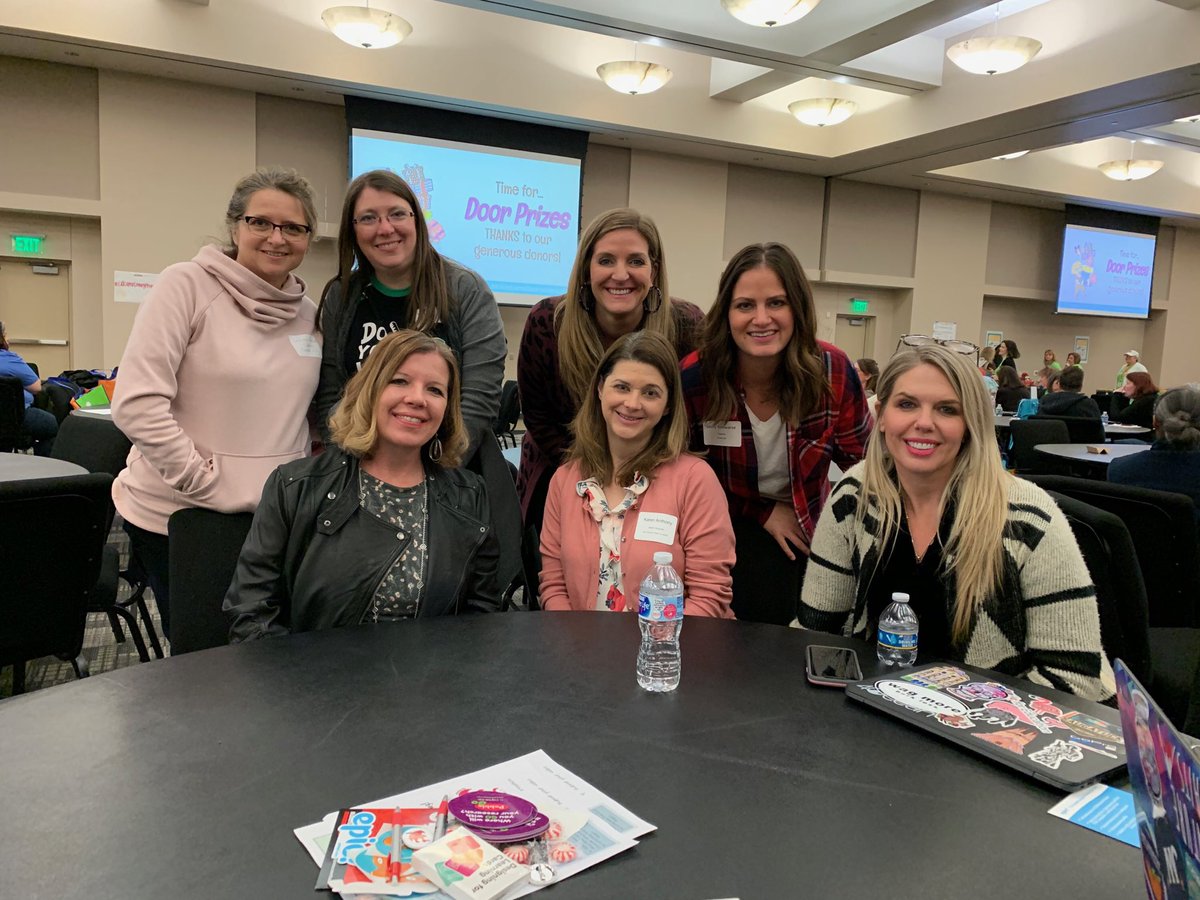 ois_russell's tweet photo. Great morning of professional development and collaboration with fellow Tomball Librarians and teachers ⁦@KleinLibraries⁩ Library Promise Ed Camp! ⁦@TISD_Libraries⁩ ⁦@ImAllBooked⁩! Thank you Klein Librarians for hosting. https://t.co/Jf4PXN6qSh