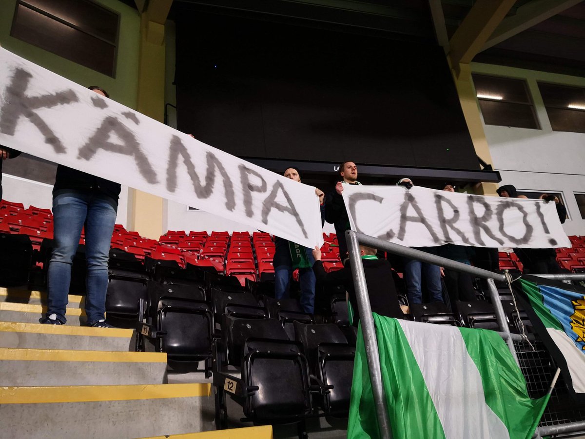 gronvitagrabbar's tweet photo. Carro är en av oss 💚 #kämpacarro https://t.co/A0yQKs4ia5