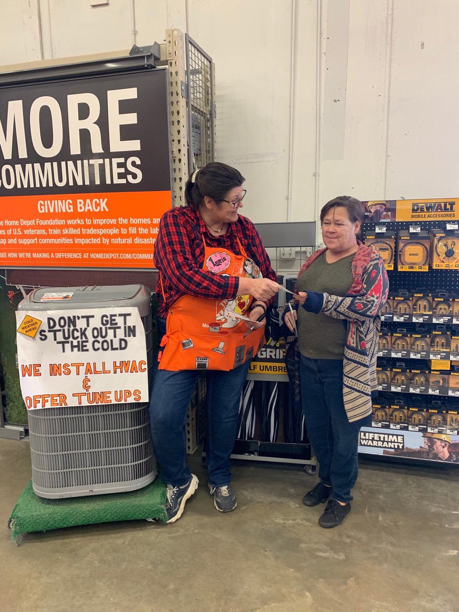George Cox (@thdgeorgec8429) on Twitter photo Lauree getting the word out today on HVAC! #HeidiHVACChallenge @thd_young <a href="/crystal_THD/">Crystal Walker</a> <a href="/THDzsazsa/">Zsa Zsa Johnson 🧡</a> <a href="/LorieCorke/">Lorie Bowen</a> Lauree getting the word out today on HVAC! #HeidiHVACChallenge @thd_young <a href="/crystal_THD/">Crystal Walker</a> <a href="/THDzsazsa/">Zsa Zsa Johnson 🧡</a> <a href="/LorieCorke/">Lorie Bowen</a>
