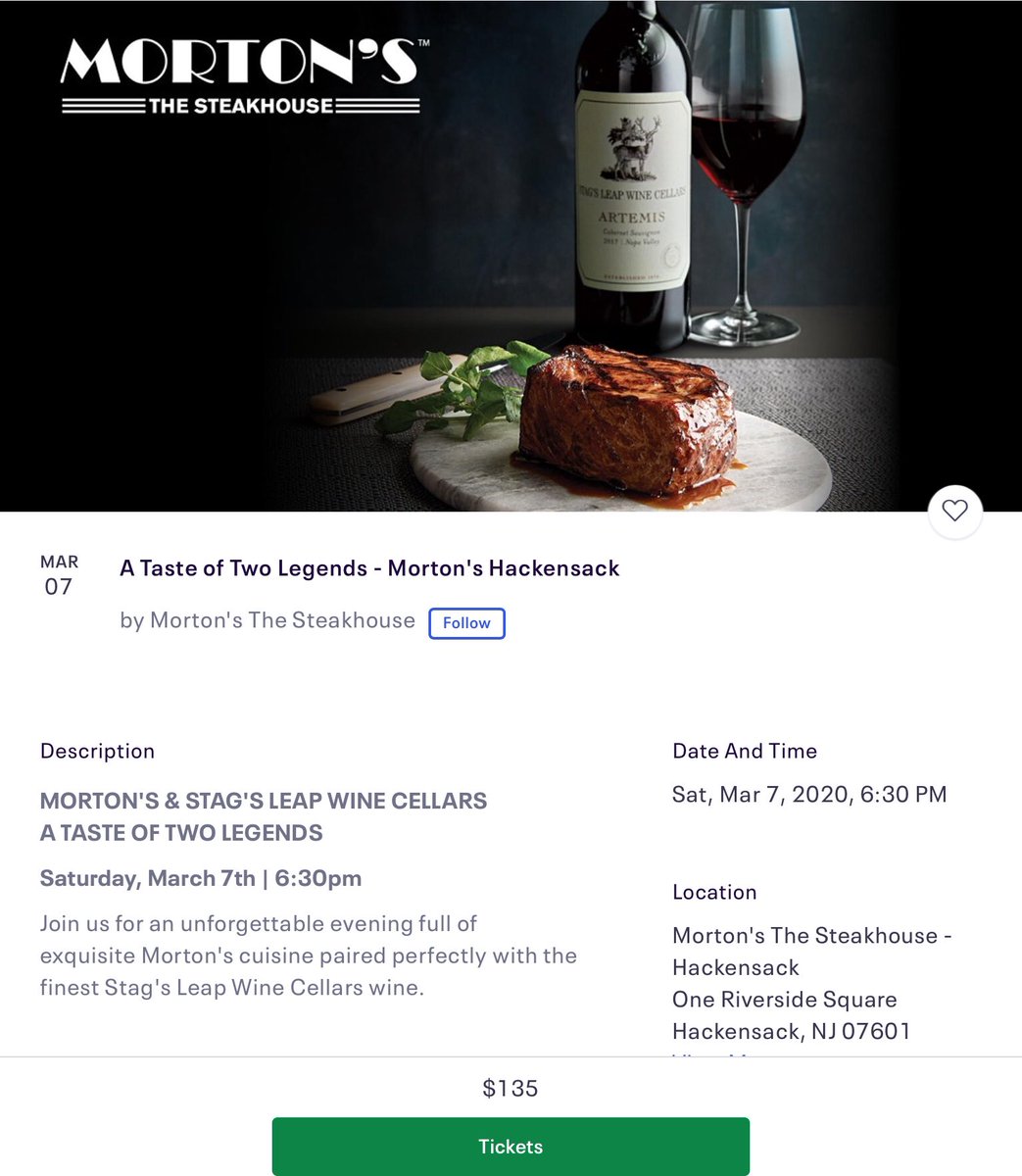 Morton’s is right around the corner when you live in Aperture. Next weekend Morton’s is doing Taste of Two Legends.
#aperture #bozzuto #reston #mortons #sweet6team