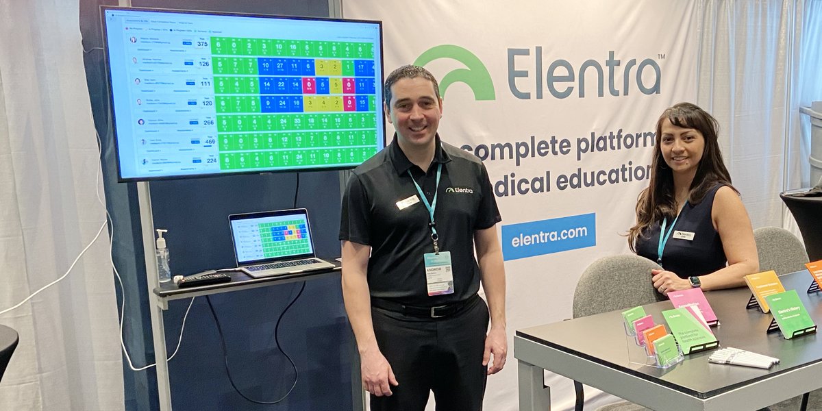 Last day to come visit us at #ACGME2020 to learn what makes #Elentra the complete platform for delivering #MedEd. 

#CBME #Assessment #Evaluation #Scheduling #SingleSolution #Curriculum #IntegratedSolution #EmbeddedInMedEd #NotYourTypicalVendor