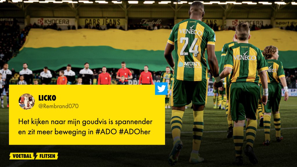 #ADODenHaag-#HeraclesAlmelo was in de eerste helft weinig verheffend (0-0 bij rust). #adoher