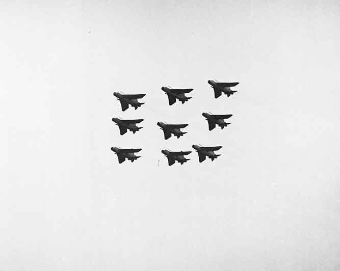 Last Lightning show RAF Binbrook, a very wet day