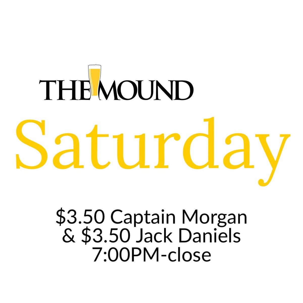 _TheMound's tweet image. Happy Saturday! 🙃