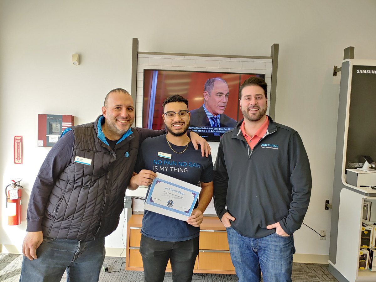 Jean with his Demo Master cert for the Atv5 here in North Kingstown with Jon and Adam #R4R #401 #Atv5 <a href="/JonTDeJesus/">Jonathan DeJesus</a> <a href="/pnixnix/">Peter Nixon</a> <a href="/keroninc/">Keron Incarnato</a>
