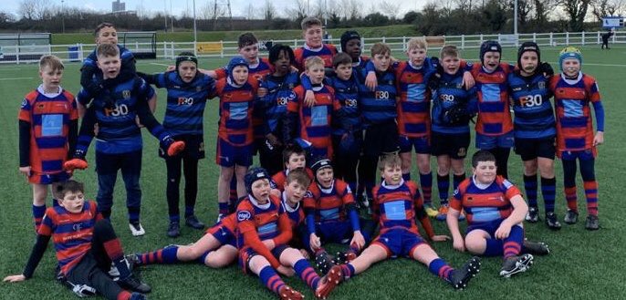 With bad weather continuing, enjoyed getting game time on the AGP today and hosting our friends from <a href="/DingsCrusaders/">Dings Crusaders</a> u12s at Oaklands. Great rugby by both sides and played in the true spirit #rugbyfamily #onlygameoninbriz <a href="/GRFUrugby/">#GRFU</a> <a href="/NBRFC/">North Bristol RFC</a> <a href="/M9sbh/">Steve H</a>