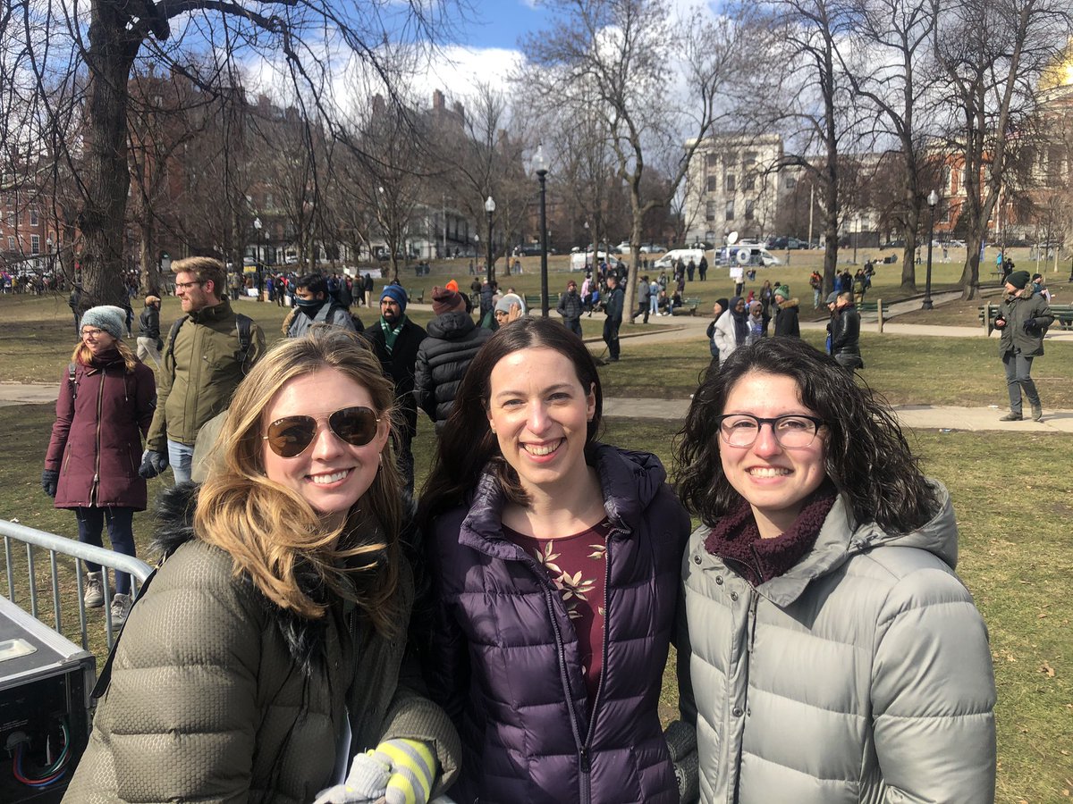 SuzanneMTrainor's tweet photo. That time when your Prof. @patrickecook takes a field trip to observe press at @SenSanders rally in Boston. Thank you @stephanie_murr for sharing your expertise! #SuffolkMPA #SuffolkMBA #PR @politicoma https://t.co/PgtmUs7NMq