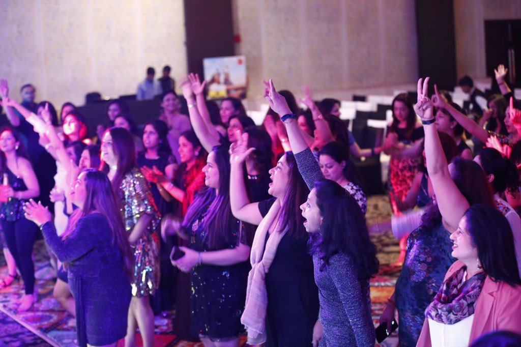 JKTyreRacing's tweet photo. The celebration of women who are driven by freedom and passion. 
The night is all about merriment, music, dance, and lots of fun! 
Here are a few glimpses of the glam shimmered at the party. 

#TimesWomensDrive #LiveDriven #ShesGotTheDrive #JKTyre #AfterParty @JKTyreCorporate https://t.co/wfggoM9Mi0