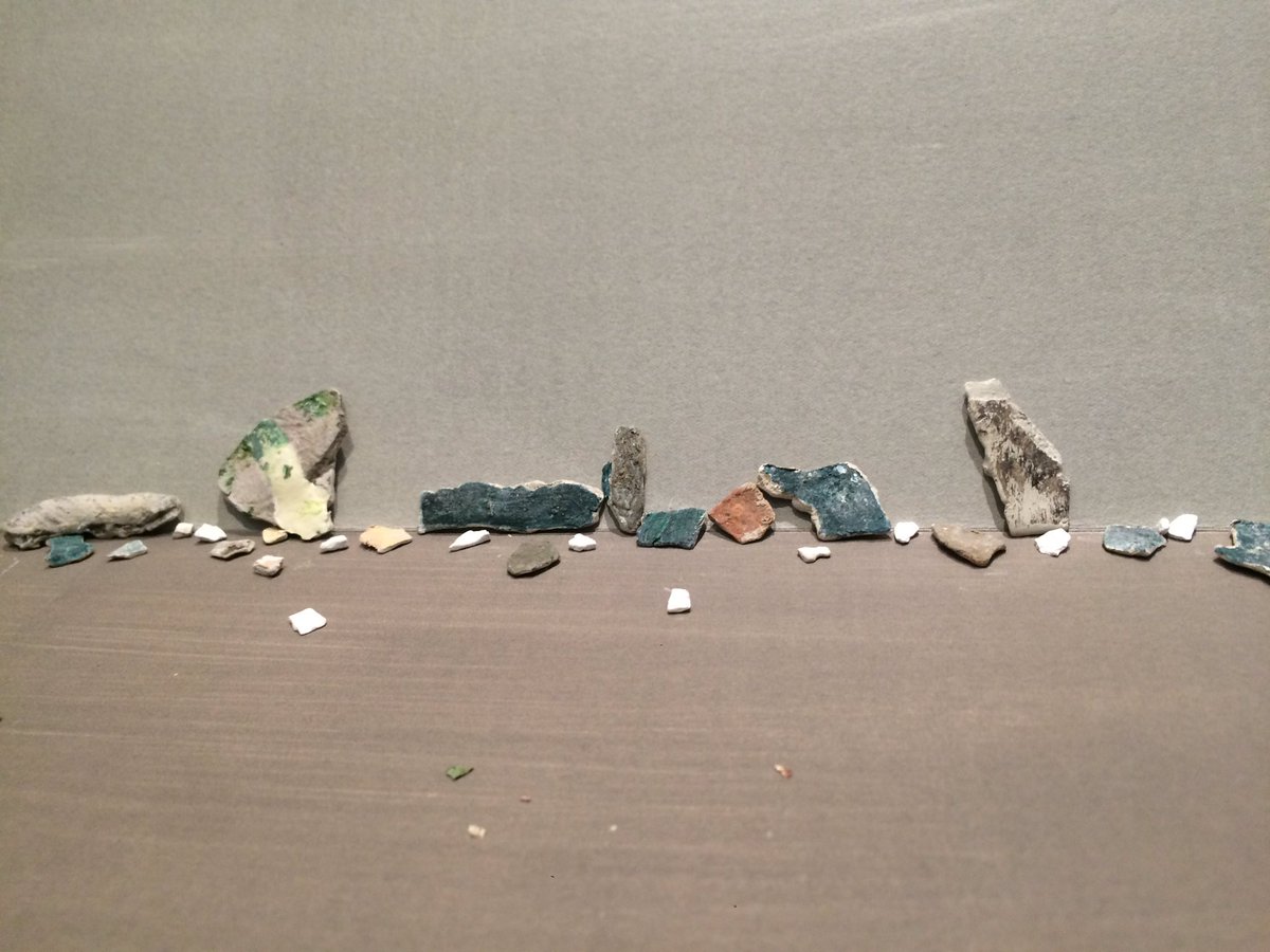normanpayne73's tweet photo. Really glad to have had a chance to spend some time with new work by @_Heather_Ross @HattonGallery today. Painstaking and slightly obsessive attention to detail in recreating fragments of Kurt Scwitters Merzbarn wall. #Merz https://t.co/TpWEZHTinz