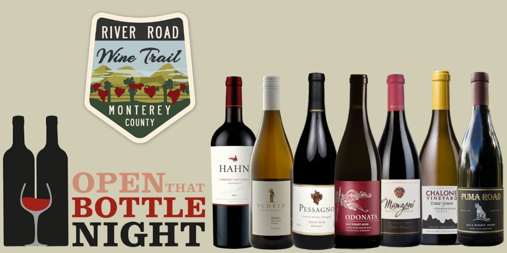 It's #OpenThatBottleNight! It's that day you finally open that bottle you stashed away for a special occasion! Today is that day! Open it up, invite over the loved ones and drink up! Cheers!

#riverroadwinetrail  #SantaLuciaHighlands #Wine #winelovers #drinkmorewine #OTBN