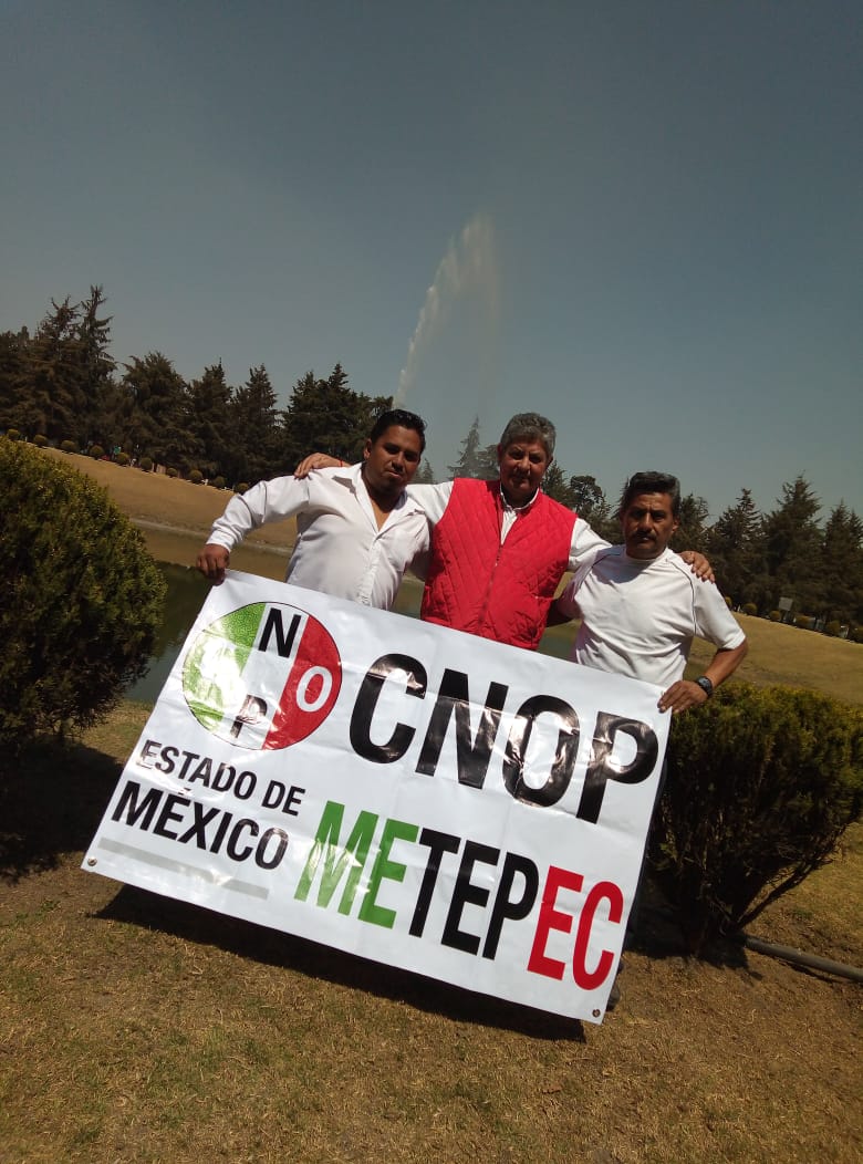 MetepecCnop's tweet photo. Nuestro dirigente David García Hernández junto a Hugo Albarran Juárez. Coordinador del Transporte Multimodal de la CNOP Metepec, José Manuel Rossano Terrón. Coordinador del Deporte de la CNOP Metepec. https://t.co/7Z9Xw3vB6U