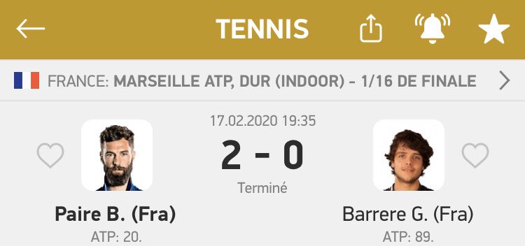 ZkPronos1's tweet photo. #ZkMontante
Palier 1️⃣ validé✅

B.paire gagne au moins un set✅
Garin gagne le match✅ 
📈1.50

10€ —> 15€

On se retrouve demain pour le 2️⃣eme palier de la montante✅ https://t.co/y4mx6wzdau