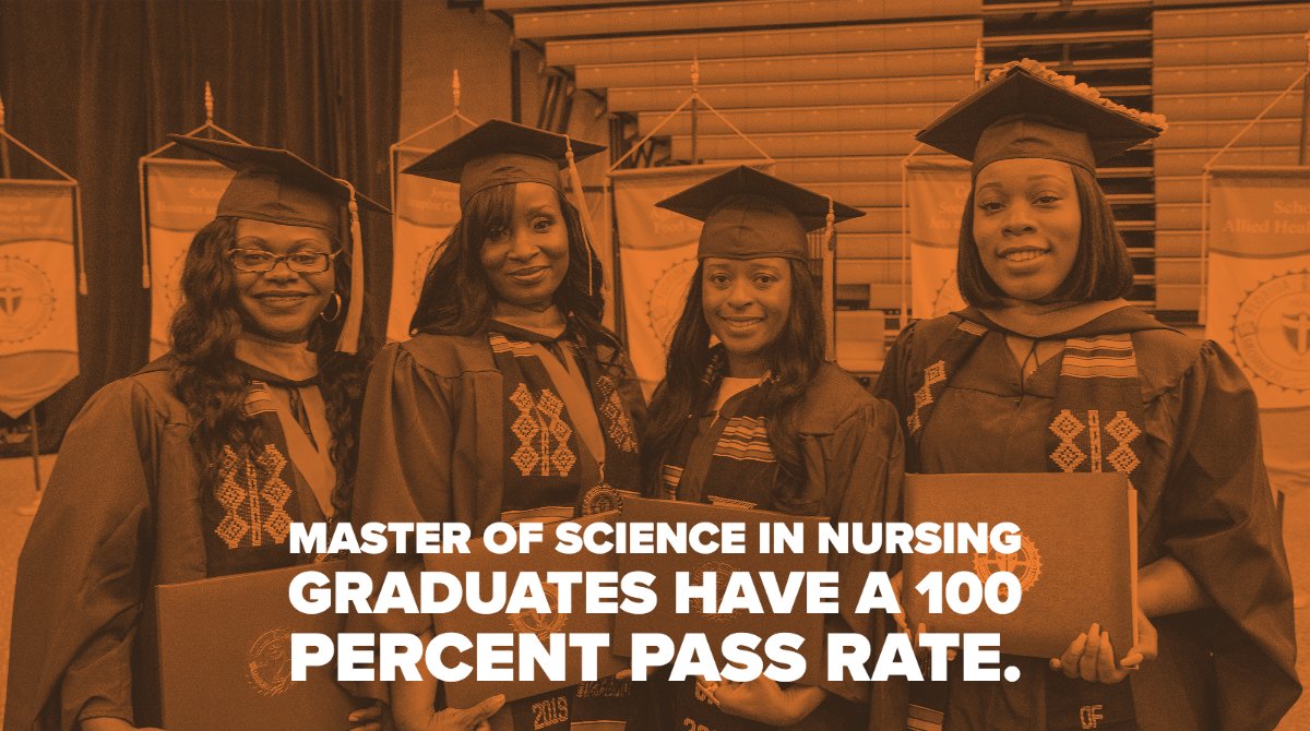 FAMU_1887's tweet image. Spring 2019 Master of Science in Nursing graduates make history with a 100 percent pass rate. Read more at: bit.ly/2vLCAI7.