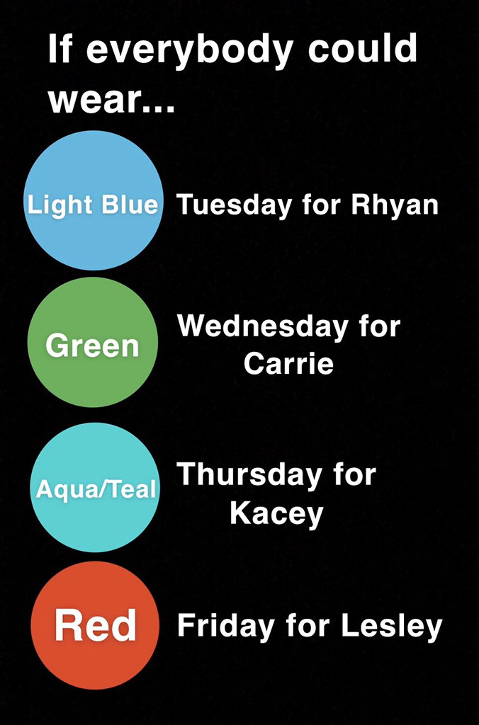 FC_KiltKrew's tweet image. Please show your support and wear the colors accordingly. Our hearts are with their family, friends, and KIVA teammates.