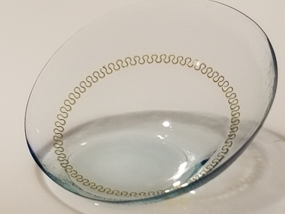 InWithCorp's tweet photo. Next Level Vision:
The world's leading smart contact lens platform is here. Soft, comfortable lenses infused with electronics to enable some new capabilities in #focus, #AR and more. The picture is a name brand contact lens with $InWith tech inside. #visioncare https://t.co/VjTZbpxUS5