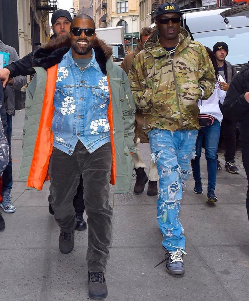 high hype on X: Kanye West x Virgil Abloh