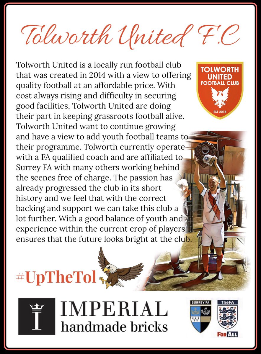 tolworth_united's tweet photo. @TolworthUtd @Imperial_Bricks https://t.co/iBL6UKJzKb