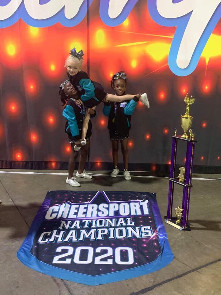 You know just a couple Tinys who!! <a href="/CHEERSPORTCorp/">CHEERSPORT Corp</a>