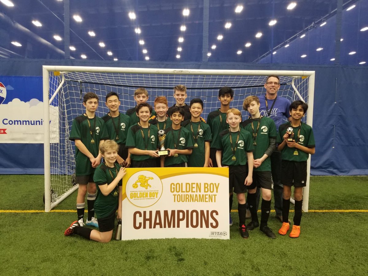WpgSoccer's tweet photo. In the #2020GBT U13 Recreational Boys Final:
🥇Lindenwoods
🥈Whyteridge
Congratulations to both teams on a fantastic tournament! https://t.co/cxf9fiJbT9