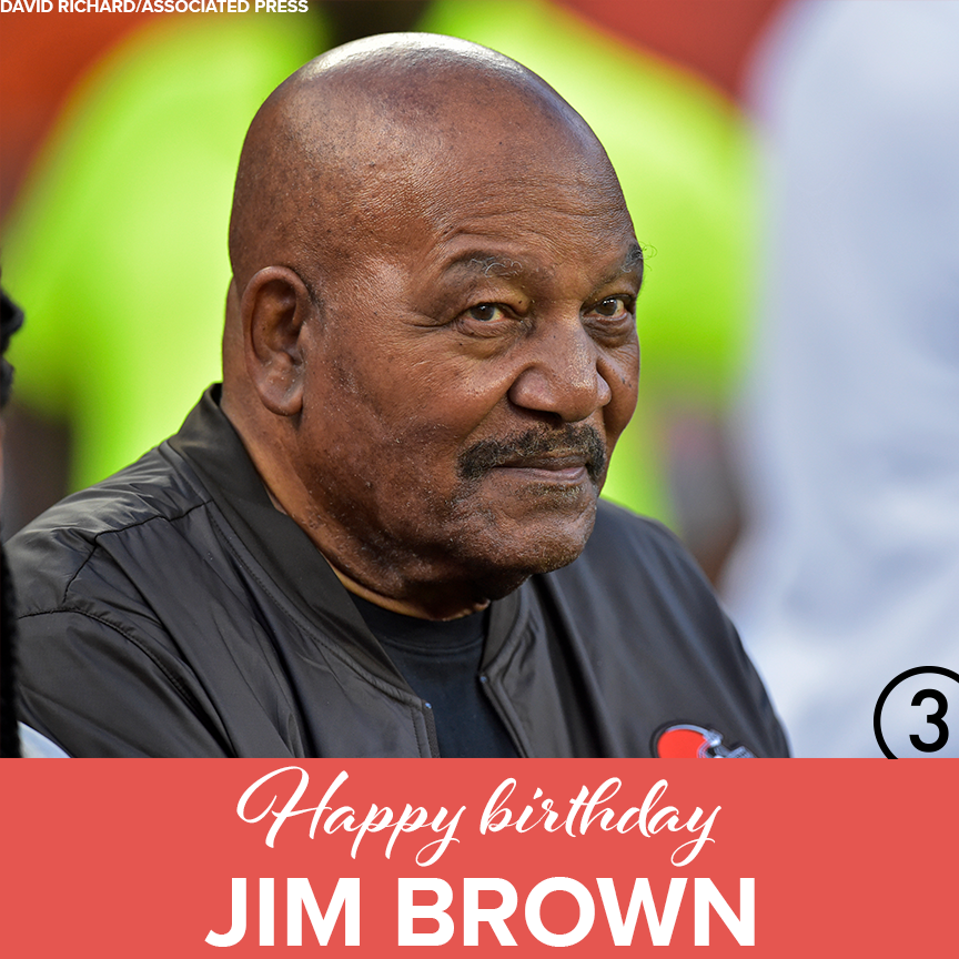 Happy 84th birthday to Browns legend Jim Brown! 