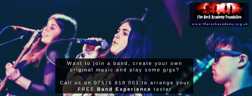 Our Band Experience programme has two established bands that need a bassist and drummer respectively.

Do you know a young musician who might want to join a band?

Ask them to complete the form below for a FREE taster:

forms.gle/E3cVrioPYvEAzA…