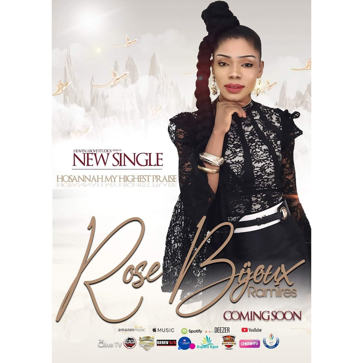 rosebramires's tweet photo. Good news!!!! My new single #Hosanah #Myhighest #Praise coming very soon! Please stay tuned and receive it with joy. God bless you all for liking, savouring, enjoying and sharing.
Rose Bijoux Ramires
#Byfire #Byforce #Goingforward #Goinghigher #MyJesusdiditforme https://t.co/Ts8qmlkc5h
