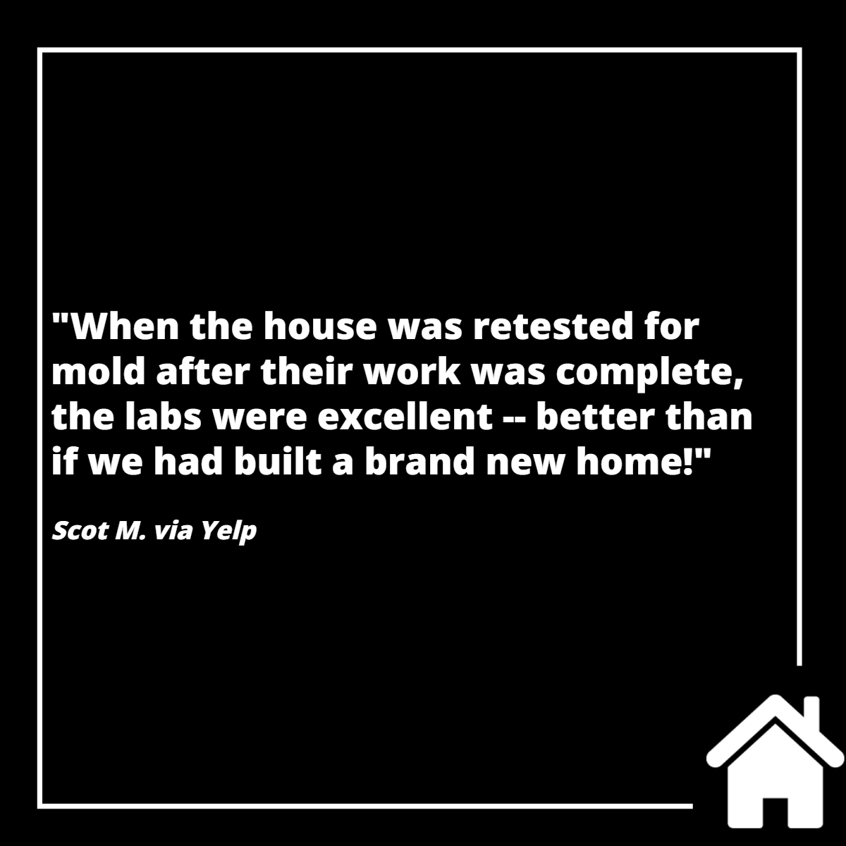 Your safety is our top priority, so we'll always make sure your home is better than new.