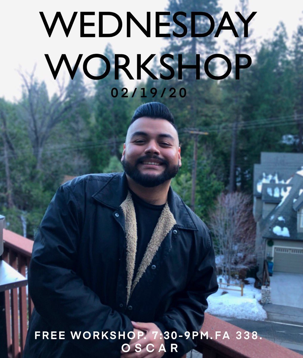 RLVNC_LA's tweet photo. Join us this Wednesday with Oscar 🔥 for our Weekly Wednesday Workshop 💃🏻 .
😗02/19/2020😗
👀7:30pm-9pm👀
👏🏼FA 338👏🏼
.
Follow us to stay updated 🤩
Excited to see y’all there!!
#rlvnc #stayrlvnt https://t.co/YteWHjfKQj
