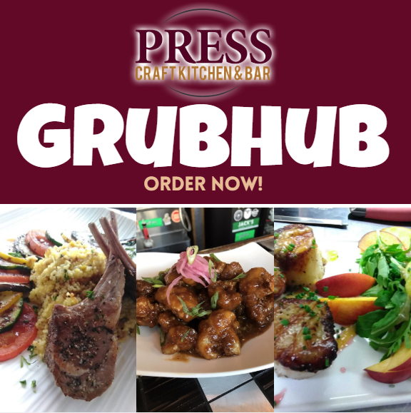 PRESS_bistro's tweet photo. You can get your favorite food and have it deliver via Grubhub! Don't delay the moment you are united with your meal! https://t.co/yII8PFH8xn https://t.co/TDvuIdHoBc