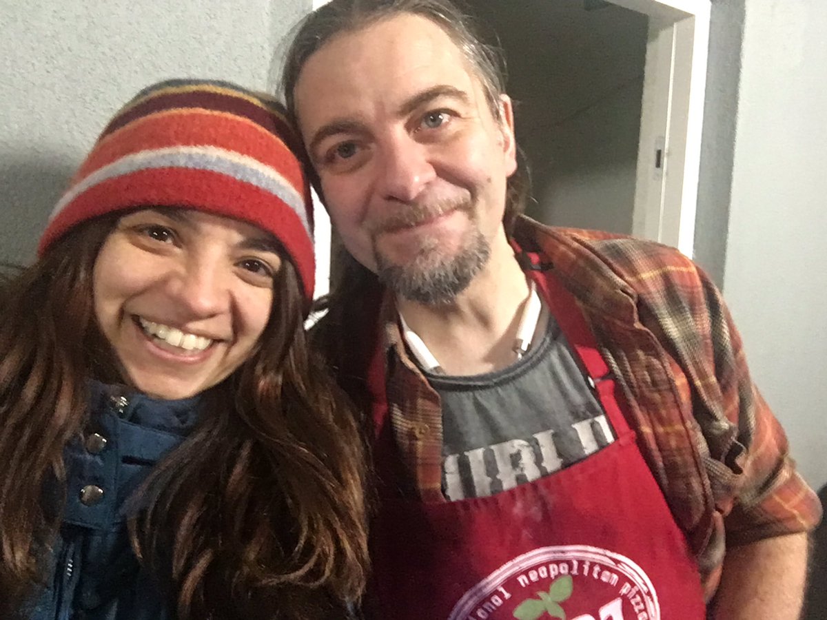 StellinaVlachou's tweet photo. Back to our usual Monday evening spot. My wonderful husband baking #napolitanpizza tonight for homeless people, when it’s really cold! #homeless #nothingcomparestoyou #homelessinDublin #afterstormDennis #pizzaforhomelesspeople #neapolitanpizza #TheLighthouseDublin https://t.co/vsWlU85cN0