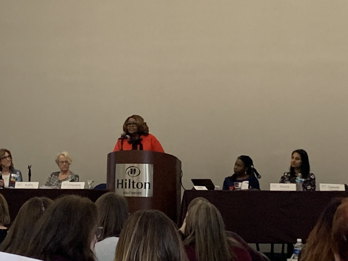pamaugust's tweet photo. “Take this work back home with you. Do something with it.” So inspired by the words of Chandrai Jackson-Saunders at @nasponline today.♥️ https://t.co/M3O84h7mzN