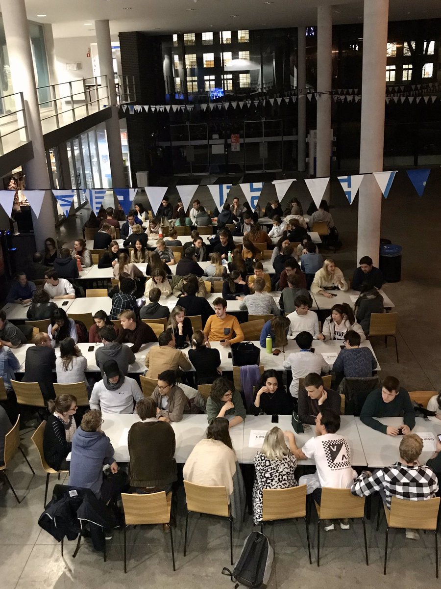 SarahDelputte's tweet photo. After months of great and fascinating exchange and collaboration we are kicking off our project “Interdisciplinary Perspectives on Sustainable Development” with students of political science, bio-engineering, economics and philosophy! Good luck to all of you! @ugent https://t.co/XFMflO4hnw
