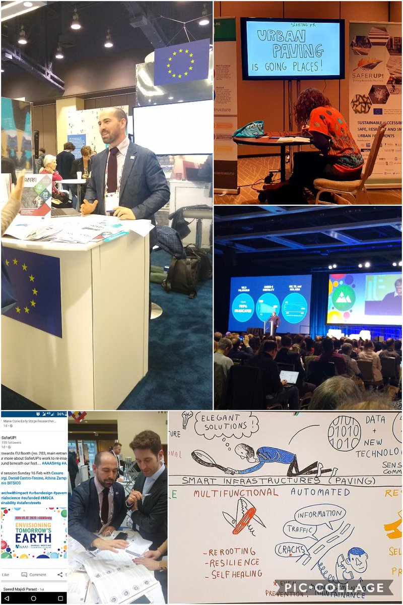 Wrap up of #AAASmtg 2020, where @smartietn was selected amongst the projects to be showcased at the boot of the #EuropeanCommission and @REA_research, journalists, listening to Bill Gates, a special session with @SaferUP! Thanks EU for opportunities provided to science #smartietn