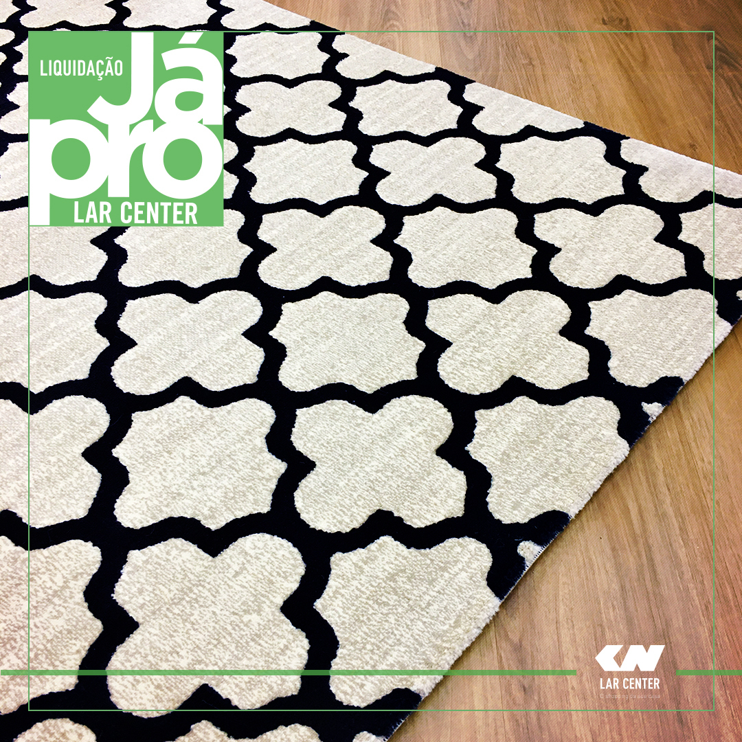 Você vai esquecer todas as lendas ruins que já ouviu sobre tapetes no momento em que pisar na liquidação #JáProLarCenter. Vem: bit.ly/37270CU #LarCenter #HomeIn #Liquida