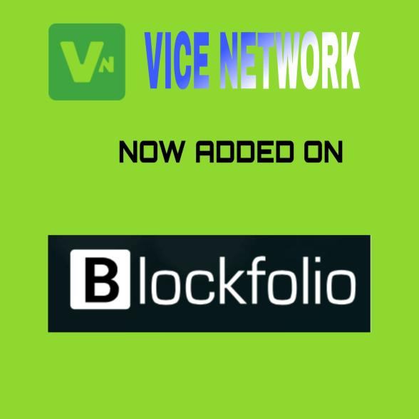 vice_network's tweet image. Easily track your $VN Investment on @blockfolio