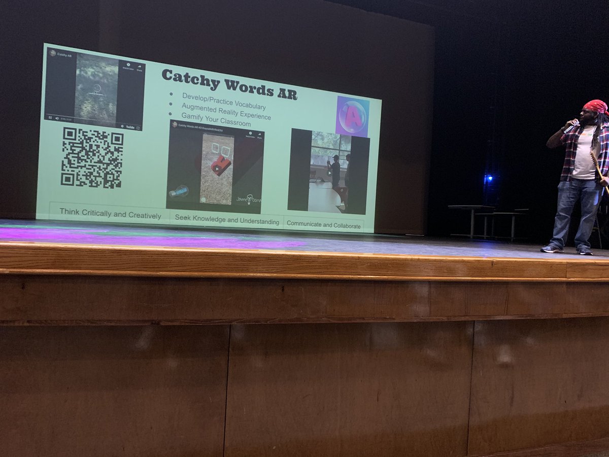Gotta love seeing the #profileofalearner in action!! @waltonsworld15 #AHISDMyStory #rockinbattleofthetechtools #techtoolsbattle #ahisdengaged <a href="/AHISD/">Alamo Heights ISD</a>