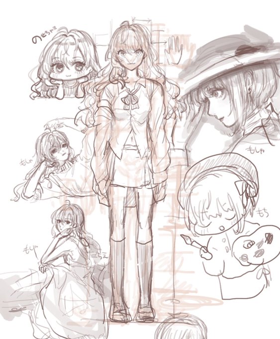 いいペンを見つけたので様々 描いたよ 