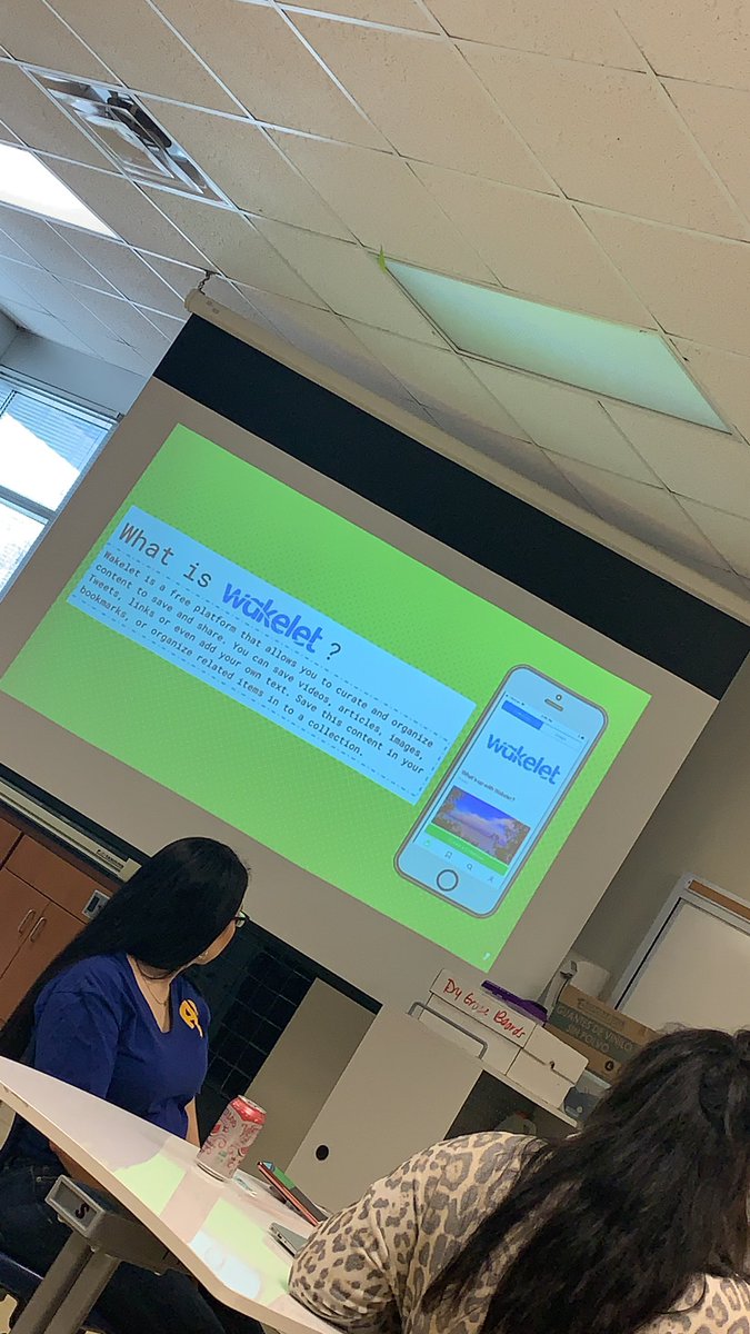 I’ve been looking forward to this all month! Learning how to use <a href="/wakelet/">Wakelet 💙</a>  #AHISDmystory