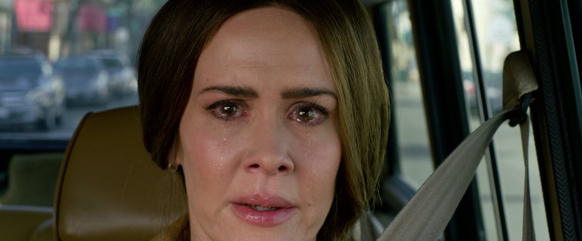 To Sarah Paulson in BIRD BOX,Life isn't about how many breaths you take; it's about how you took my breath away in only 11 minutes.