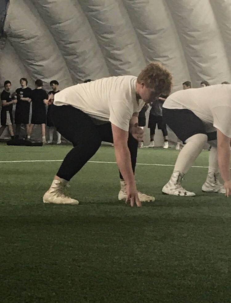 _nolanfinn's tweet photo. Great Day at the @chatfootball Fox 40 Prospect Combine. Thanks @coachlalonde_ for the coaching. 5.6s 40yrd, 4.7s 3Cone, 7’8” Long Jump. Found out I’m ranked on #CF200 and got invited to national #cfcprospectgame selection camp! https://t.co/MIDDCQ5eXY