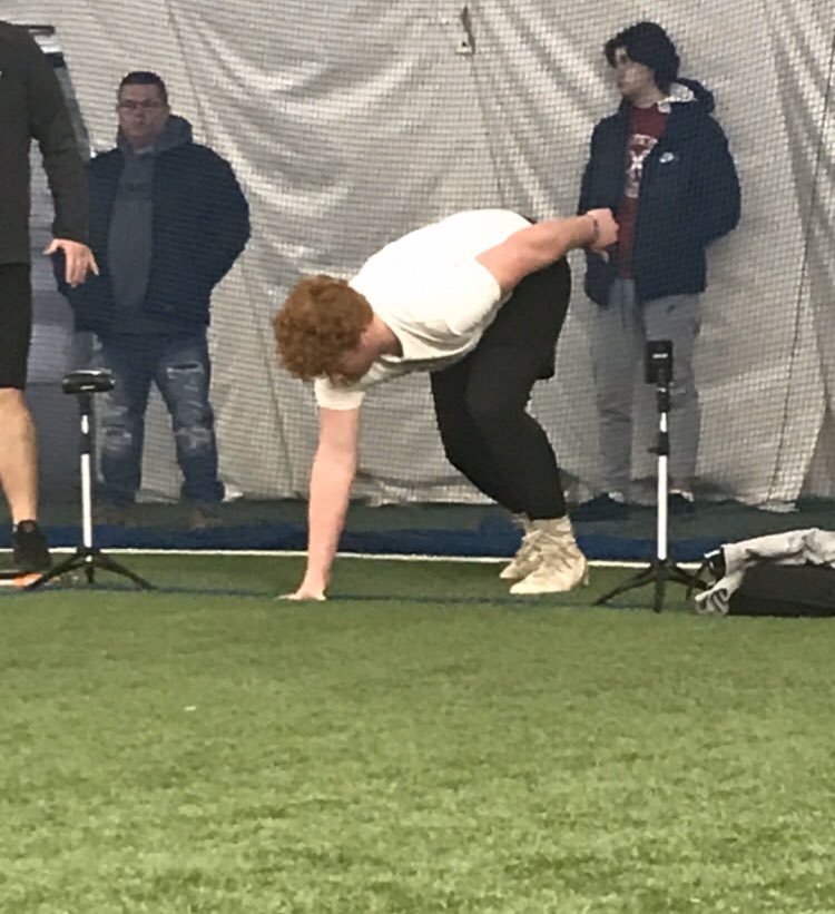 _nolanfinn's tweet photo. Great Day at the @chatfootball Fox 40 Prospect Combine. Thanks @coachlalonde_ for the coaching. 5.6s 40yrd, 4.7s 3Cone, 7’8” Long Jump. Found out I’m ranked on #CF200 and got invited to national #cfcprospectgame selection camp! https://t.co/MIDDCQ5eXY