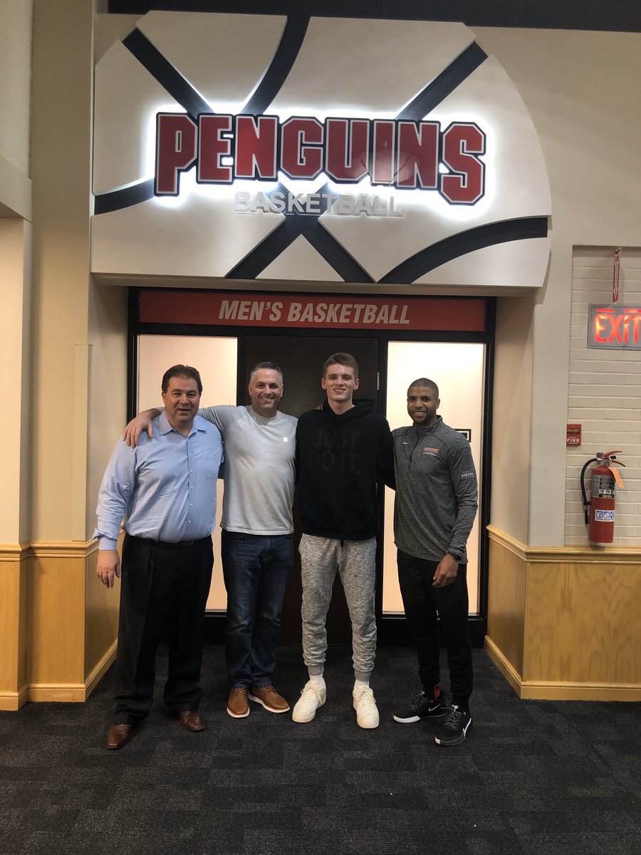 MichaelLucarott's tweet photo. I’m excited to announce that I’ve decided to continue my academic and athletic career at Youngstown State University to play basketball on a full scholarship. I want to thank everyone that has helped, mentored and coached me along my journey. Go Penguins! Roll Ramblers! https://t.co/nvM4oE7yvd
